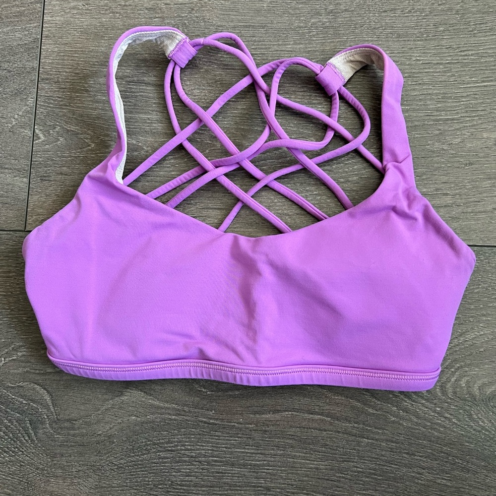 Lululemon Athletica Purple Sports Bra Intimates